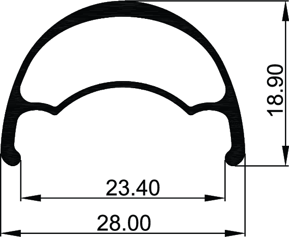 weinmann u28 wheelset